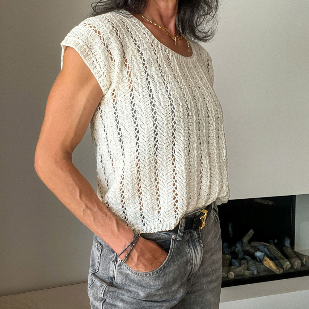 Preview: Strickanleitung – Shirt IMGA – nahtlos bottom up - No. 271