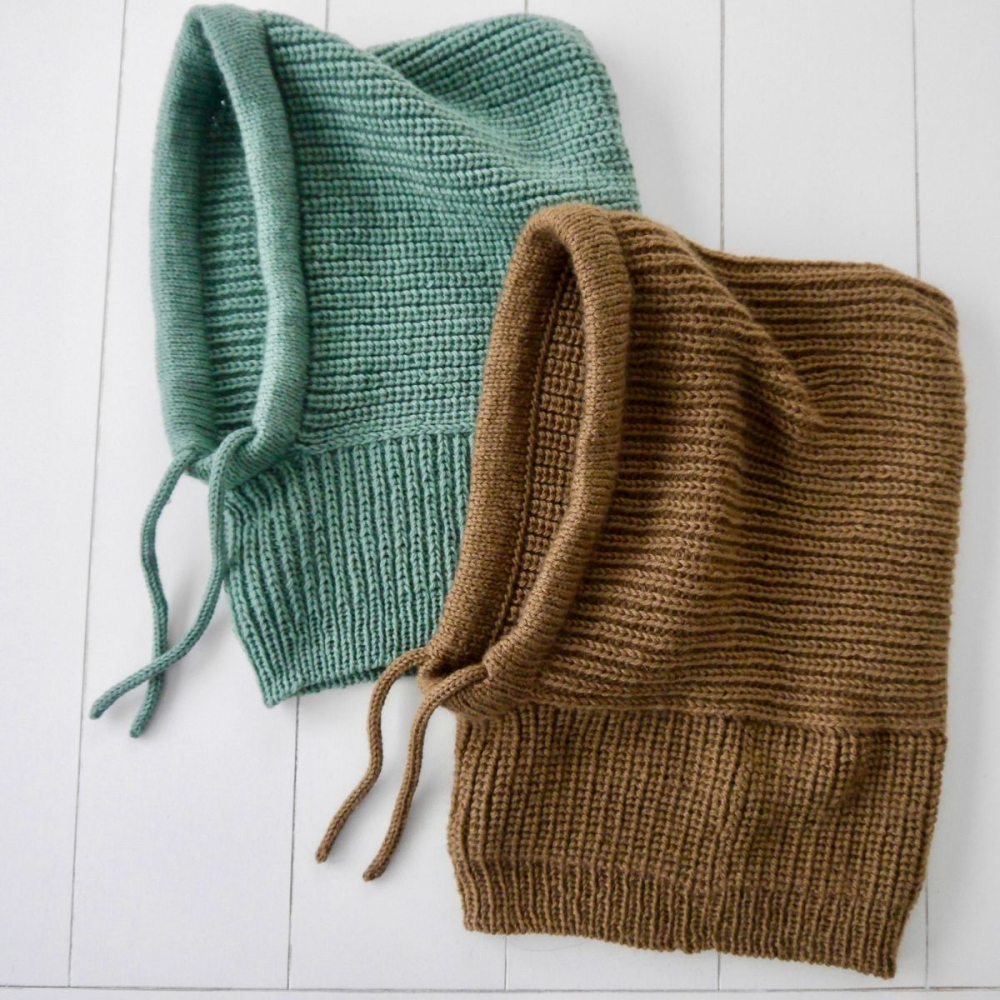 Strickanleitung - Kapuzenschal RUBY