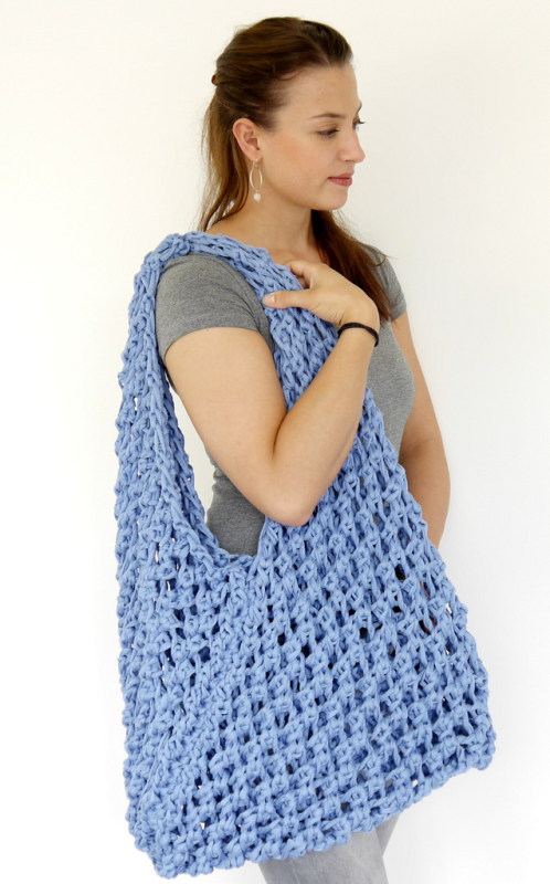 Strickanleitung - Einkaufstasche – Shopper - No.146