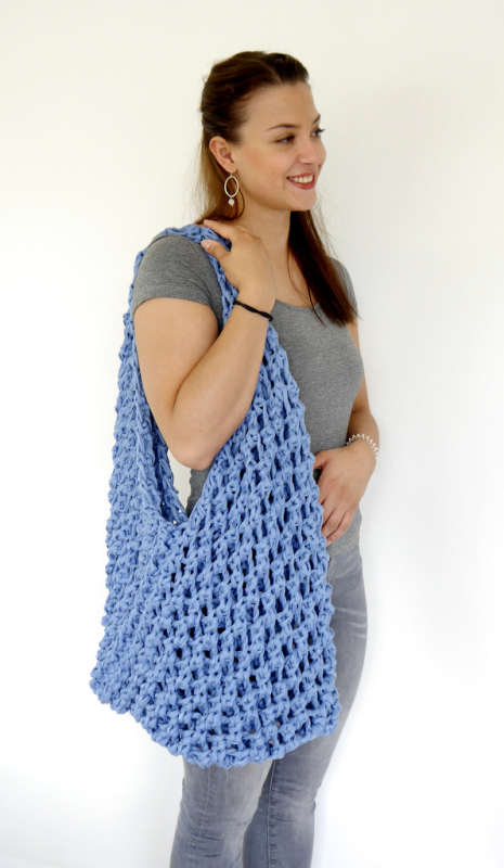 Strickanleitung - Einkaufstasche – Shopper - No.146