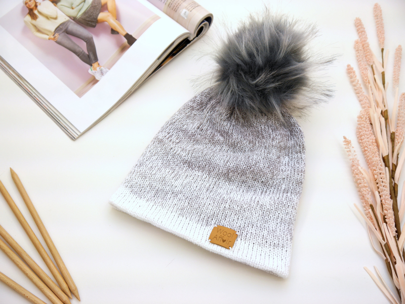 Wollpaket Wendemütze - eigene Farbwahl (ohne Anleitung)